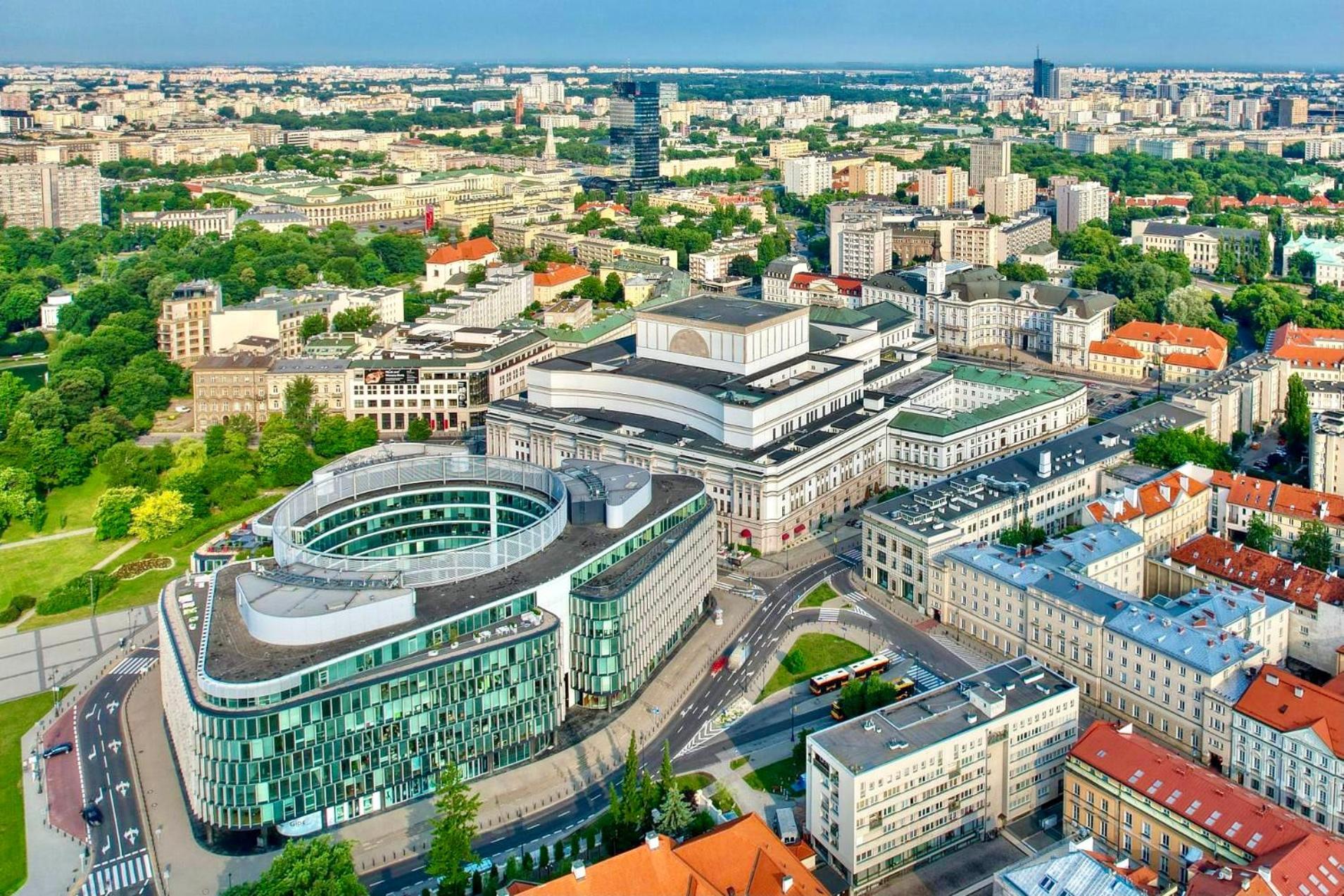 Apartment 3 Metro Wifi 65'tv Netflix Hbo Appletv Amazontv Warsaw